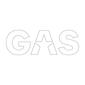 GAS klistremerke