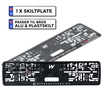 Bass Brothers skiltholder