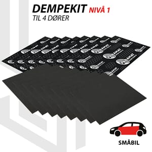 Paramat dempekit 4 dører - Nivå 1