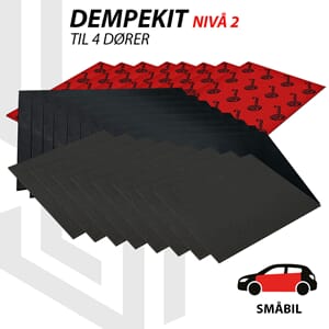 Paramat dempekit 4 dører - Nivå 2