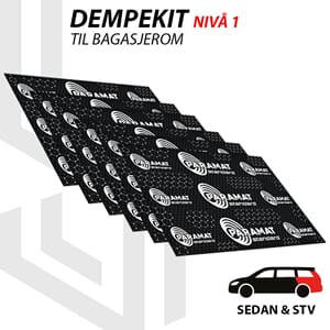Paramat dempekit bagasjerom  - Nivå 1