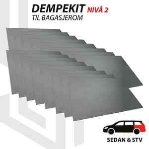 Paramat dempekit bagasjerom  - Nivå 2
