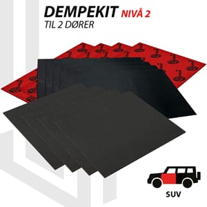 Paramat dempekit 2 dører - Nivå 2