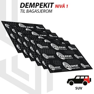 Paramat dempekit bagasjerom  - Nivå 1