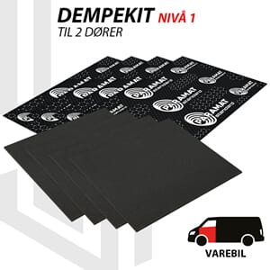 Paramat dempekit 2 dører - Nivå 1