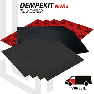 Paramat dempekit 2 dører - Nivå 2