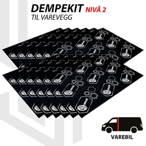 Paramat dempekit skillevegg - Nivå 2