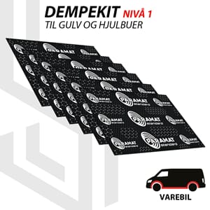 Paramat dempekit gulv - Nivå 1
