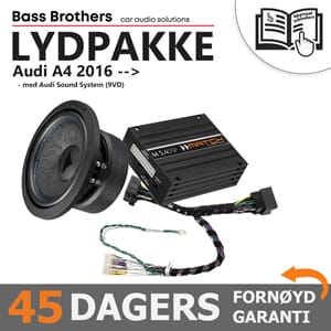 Match Lydoppgraderingspakke Audi A4 og A4 Allroad
