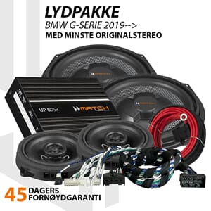 Match Lydoppgraderingspakke BMW