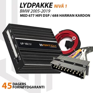 Match Lydoppgraderingspakke BMW 677/688 - Nivå 1
