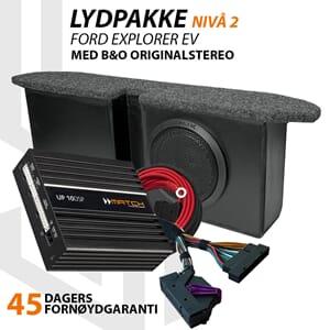 Match Lydoppgraderingspakke Ford Explorer EV - Nivå 2