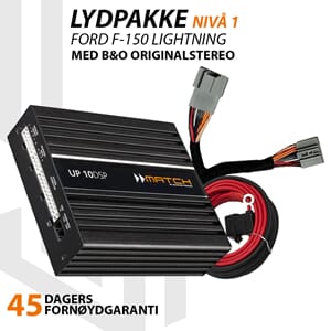 Match Lydoppgraderingspakke Ford F-150 Lightning - Nivå 1