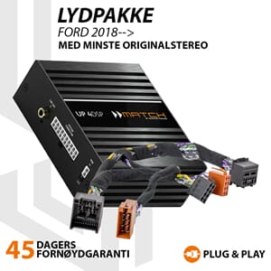 Match Lydoppgraderingspakke Ford / VW
