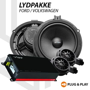 VIBE / OPTION Lydoppgraderingspakke Ford / VW