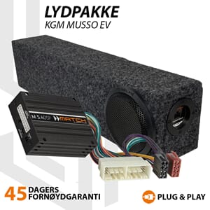 Match Lydoppgraderingspakke KGM Musso EV