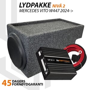 Match Lydoppgraderingspakke Mercedes Vito W447 2024->