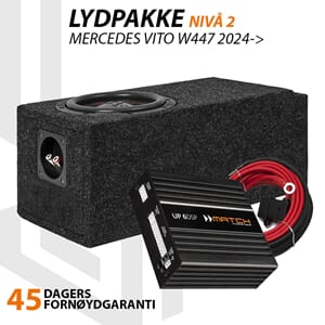 Match Lydoppgraderingspakke Mercedes Vito W447 2024->
