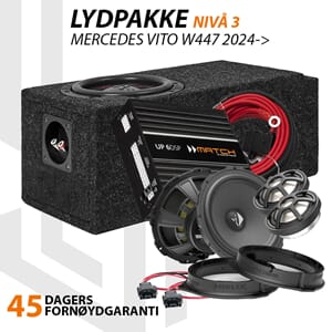 Match Lydoppgraderingspakke Mercedes Vito W447 2024->