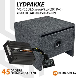 Match Lydoppgraderingspakke MB Sprinter