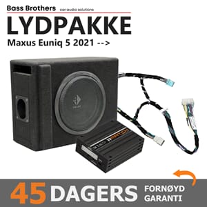 Match Lydoppgraderingspakke Maxus Euniq 5