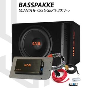 GAS 12`` basspakke Scania
