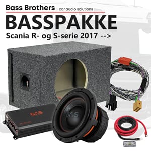GAS/Helix 10`` basspakke for Scania