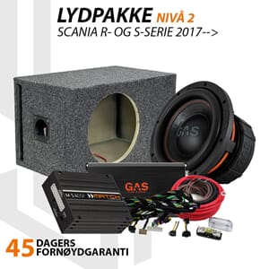 Match Lydoppgraderingspakke Scania - Nivå 2