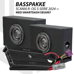 HELIX / GAS basspakke Scania SmartDash