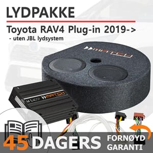 Match Lydoppgraderingspakke Toyota RAV4
