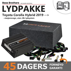Match Lydoppgraderingspakke Toyota Corolla