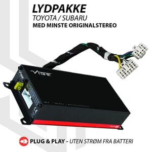 Vibe Powerbox forsterkeroppgradering Toyota / Subaru