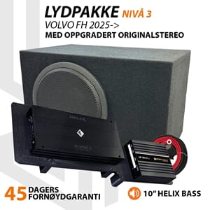 Match Lydoppgraderingspakke Volvo FH - Nivå 3