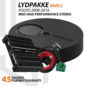 Match Lydoppgraderingspakke Volvo med High Performance