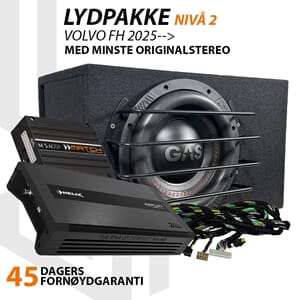 Match Lydoppgraderingspakke Volvo FH - Nivå 2