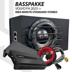GAS / HELIX 10`` basspakke Volvo FH