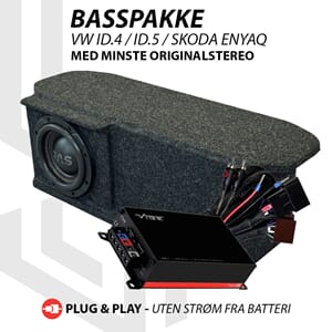 GAS / VIBE basspakke VW ID.4 / ID.5 / Skoda Enyaq