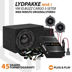 Match Lydoppgraderingspakke VW ID.Buzz Cargo 3-seter