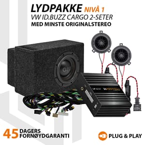 Match Lydoppgraderingspakke VW ID.Buzz Cargo 2-seter