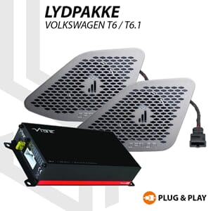 VIBE / OPTION Lydoppgraderingspakke VW T6 / T6.1