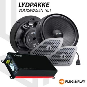 VIBE / OPTION Lydoppgraderingspakke VW T6.1