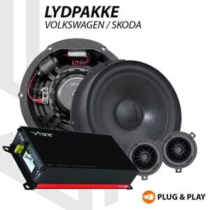 VIBE / OPTION Lydoppgraderingspakke Volkswagen / Skoda