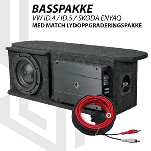 GAS basspakke VW ID.4 / ID.5 / Skoda Enyaq med Match