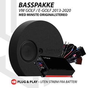 HELIX / VIBE basspakke VW Golf / e-Golf