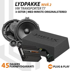 Match Lydoppgraderingspakke VW Transporter T7