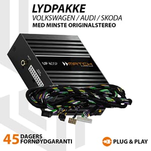 Match Lydoppgraderingspakke VW / Audi / Skoda