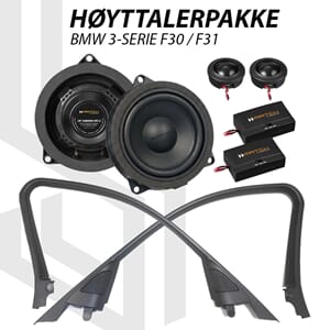MATCH høyttalerpakke for BMW