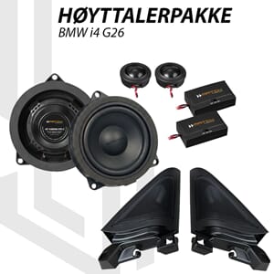 MATCH høyttalerpakke for BMW