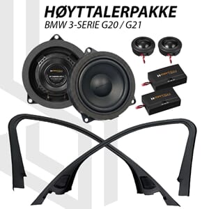 MATCH høyttalerpakke for BMW