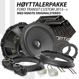 HELIX Compose høyttalerpakke Ford Transit Custom
